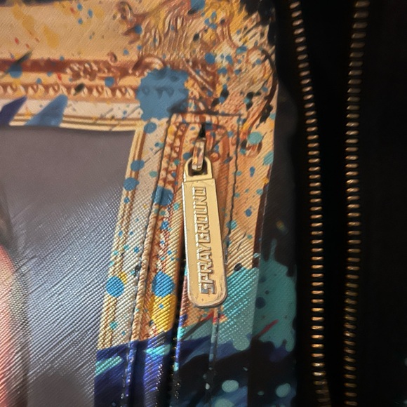 Artistic Multicolor Men's Backpack - Picture 13 of 14